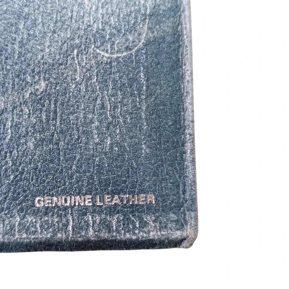 Thru the Bible Radio Network KJV Holy Bible Giant Print Reference Blue Leather